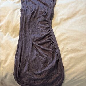 Leith Heather Gray Blue Dress